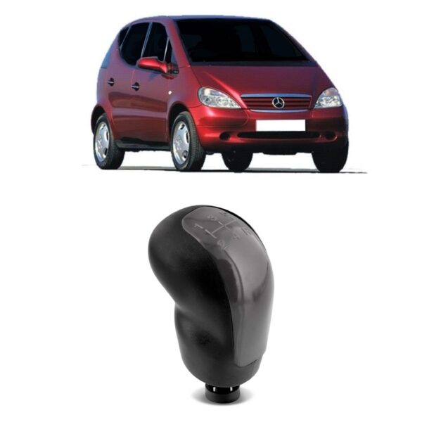 Manopla De Cambio Cinza Mercedes Classe A.