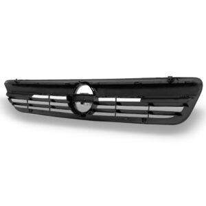 Grade Radiador Corsa 2007 A 2012 Preto C/ Friso Cromado S/em Preto Ambos Os Lados