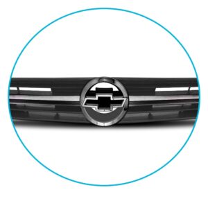 Grade Radiador Astra 2003 2004 2005 A 2012 C/friso 1a Linha Cinza