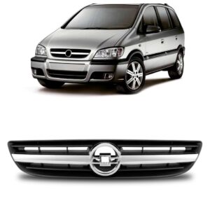 Grade Radiador Zafira 2003 2004 A 2011 C/friso 1a Linha Preto