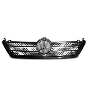 Grade Radiador Sprinter 2003 A 2011 Friso C/emblema 1a Linha Preto