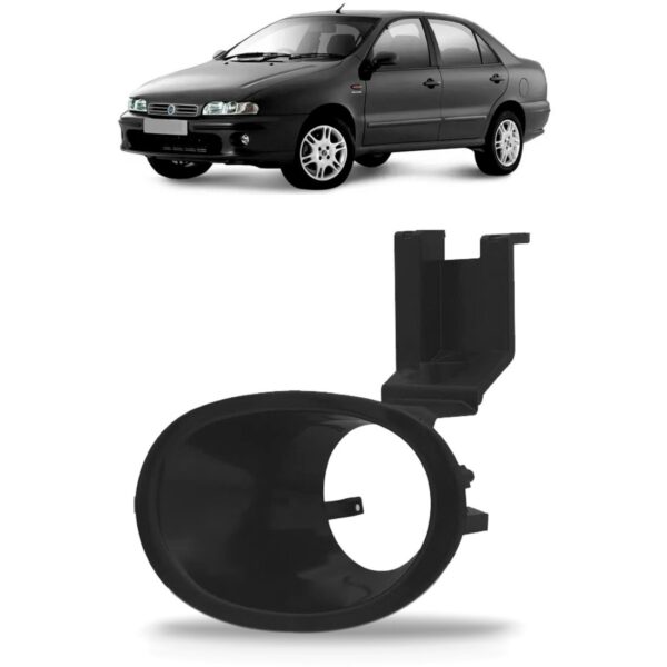 Moldura Aro Farol Milha Brava E Marea 98/2003 Primer Oferta Lado Esquerdo