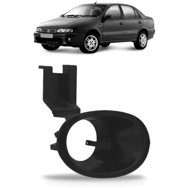 Moldura Aro Farol Milha Brava E Marea 98/2003 Primer Oferta Lado Direito