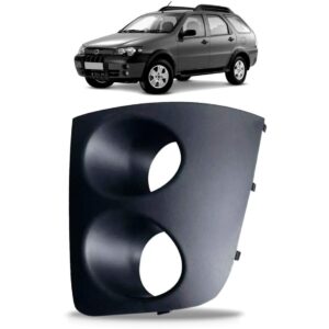 Moldura Farol Milha Palio Adventure 2004 A 2008 Com Furo Lado Esquerdo