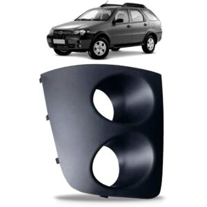 Moldura Farol Milha Palio Adventure 2004 A 2008 Com Furo Lado Direito