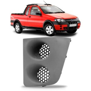 Moldura Milha Palio Adventure 04/2008 Primer Sem Furo Oferta Lado Esquerdo