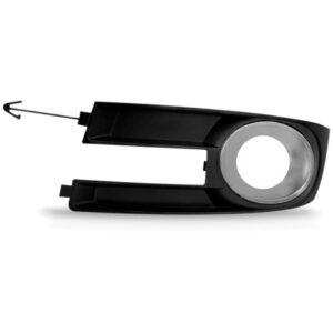 Moldura Milha Stilo 2008 A 2009 Com Furo Cromado Lado Esquerdo