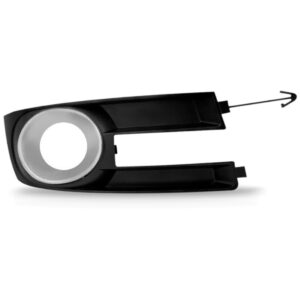 Moldura Milha Stilo 2008 2009 2010 2011 2012 Com Furo Prata Lado Direito