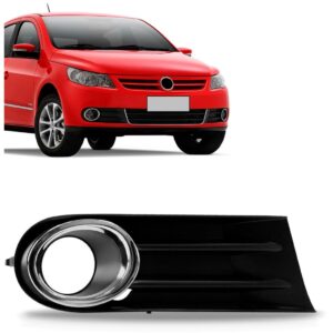 Moldura Milha Gol G5 2009 10 11 2012 Com Furo Aro Cromado Lado Direito