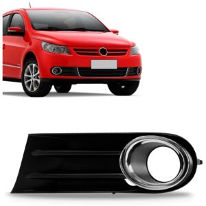 Moldura Milha Gol G5 2009 10 11 2012 Com Furo Aro Cromado Lado Esquerdo