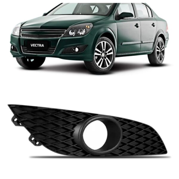 Moldura Milha Vectra 2009 2010 2011 2012 Com Furo C/garantia Lado Direito