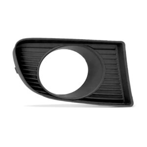 Moldura Milha Idea 2005 06 07 2008 2009 2010 Com Furo Preto Lado Direito