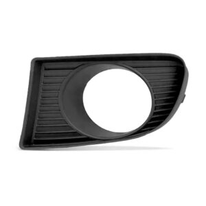 Moldura Milha Idea 2005 06 07 2008 2009 2010 Com Furo Preto Lado Esquerdo