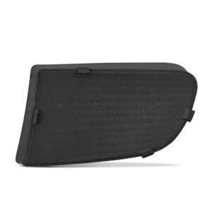 Moldura Milha Idea 2005 2006 2007 08 09 2010 Preto Sem Furo Lado Direito