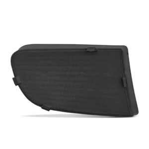 Moldura Milha Idea 2005 2006 2007 08 09 2010 Preto Sem Furo Lado Esquerdo