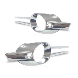 Par Aro Farol Do Milha Auxiliar Gol Giv 2004 A 2008 Cromado Cromado Ambos Os Lados