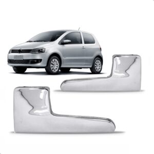 Jogo Maçaneta Fox G4 2003 2004 05 06 07 08 2009 2010 Cromado