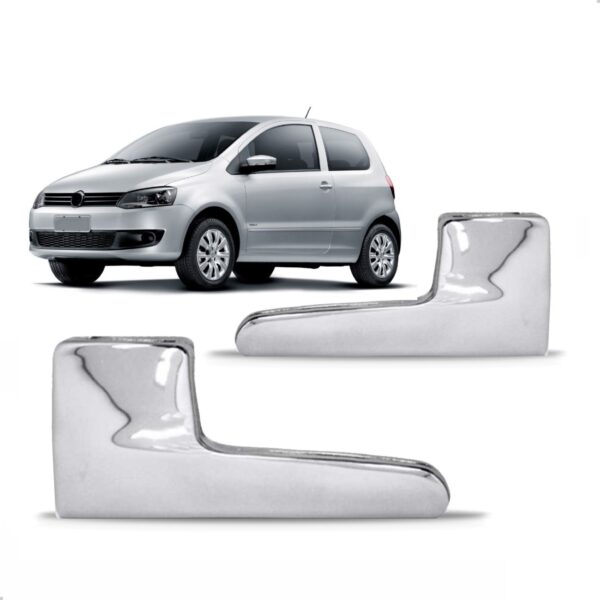 Jogo Maçaneta Fox G4 2003 2004 05 06 07 08 2009 2010 Cromado