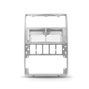 Moldura Radio Painel Cromada Gol 1995 Á 1999 Sem Difuso