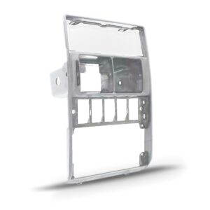 Moldura Radio Painel Cromada Gol 1995 Á 1999 Sem Difuso