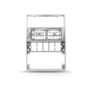 Moldura Radio Painel Cromada Gol 1995 Á 1999 Com Difuso