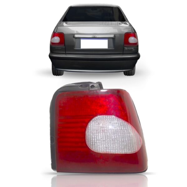 Lanterna Traseira Tempra 96 1997 1998 1999 Bicolor 1ª Linha Esquerdo