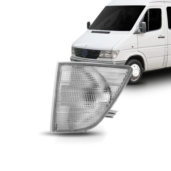 Lanterna Dianteira Pisca Sprinter 1995 96 97 A 2002 Cristal Lado Esquerdo