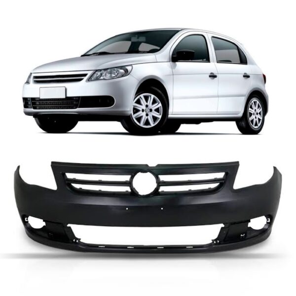 Parachoque Dianteiro Gol 2009 A 2011 2012 Liso 1a Linha Novo Preto