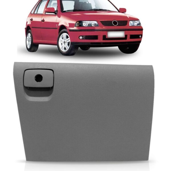 Tampa Porta Luvas Gol Giii 1999 2000 2002 2003 Cinza Flanel