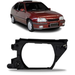 Carcaça Farol Kadett Ipanema 1989 1990 A 1998 Com Parafuso Lado Esquerdo