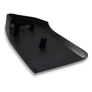 Polaina Parachoque Dianteiro Gol 1981 1982 1983 Preto Lado Esquerdo