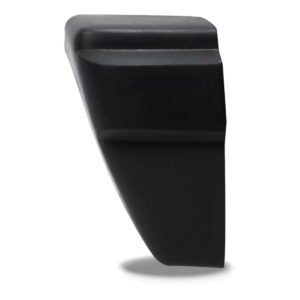 Polaina Parachoque Dianteiro Gol 1981 1982 1983 Preto Lado Direito