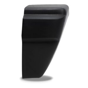 Polaina Parachoque Traseiro Gol 1981 1982 83 Preto Promoção Lado Direito