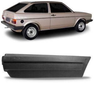 Polaina Parachoque Traseiro Gol 1984 1985 1986 Cinza Oferta Lado Direito