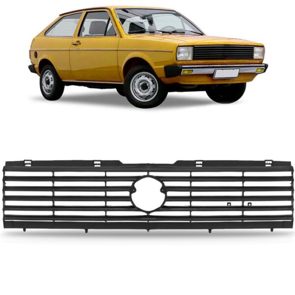 Grade Central Radiador Para Gol 1982 1983 A 1986 1a Linha Preto