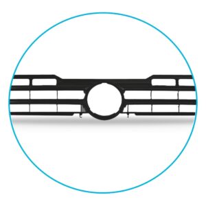 Grade Radiador Gol 1995 A 1998 1999 Pta Texturizada 1a Linha