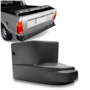 Ponteira Parachoque Traseiro Saveiro G1 1983 A 1992 Cinza Lado Esquerdo