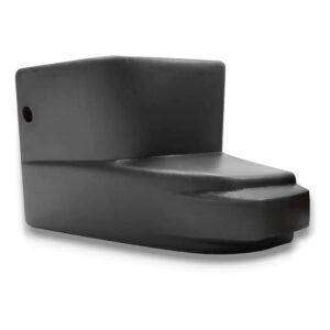 Ponteira Parachoque Traseiro Saveiro G1 1983 A 1992 Cinza Lado Esquerdo