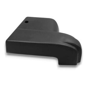 Ponteira Parachoque Traseiro Saveiro G1 1983 A 1992 Cinza Lado Esquerdo