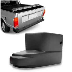 Ponteira Parachoque Traseiro Saveiro G1 1983 A 1992 Cinza Lado Direito