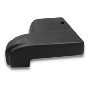 Ponteira Parachoque Traseiro Saveiro G1 1983 A 1992 Cinza Lado Direito