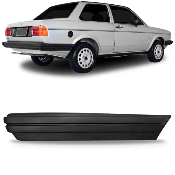 Ponteira Parachoque Tras Voyage 1983 84/1986 Cinza Oferta Lado Direito