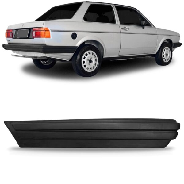 Ponteira Parachoque Tras Voyage 1983 84/1986 Cinza Oferta Lado Esquerdo
