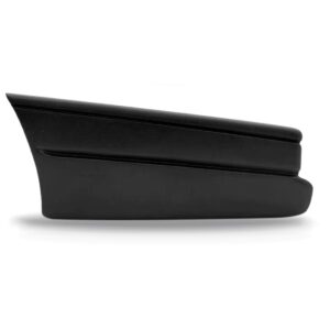 Ponteira Parachoque Traseiro Para Saveiro 1993 A 1997 Preto Lado Esquerdo