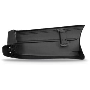 Ponteira Parachoque Traseiro Para Saveiro 1993 A 1997 Preto Lado Esquerdo