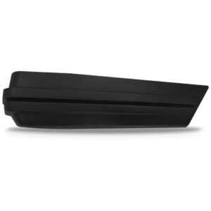 Ponteira Parachoque Traseiro Para Parati 1984 A 1986 Preto Lado Direito