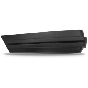 Ponteira Parachoque Traseiro Para Parati 1984 A 1986 Cinza Lado Esquerdo