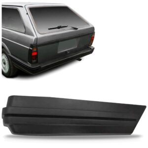 Ponteira Parachoque Traseiro Para Parati 1984 A 1986 Cinza Lado Direito