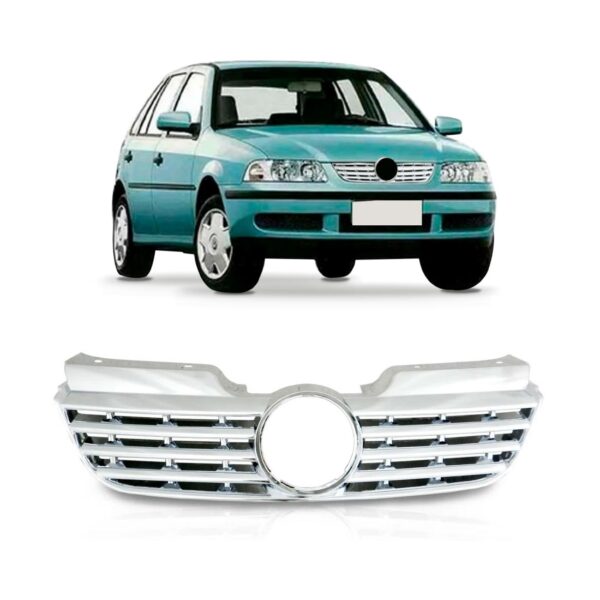 Tela Radiador Gol G3 Fase 1 1999 A 2003 Cromado Cromado