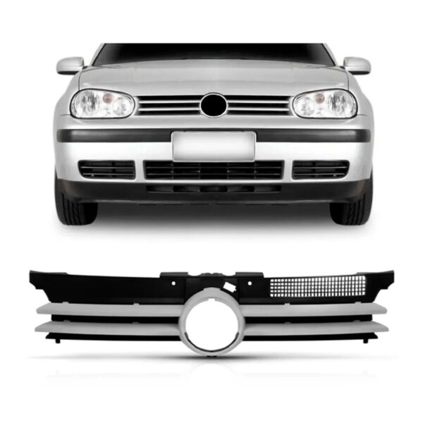 Grade Radiador Golf 1998 1999 00 01 02 03 A 2006 1a Linha Cinza Primer Primer